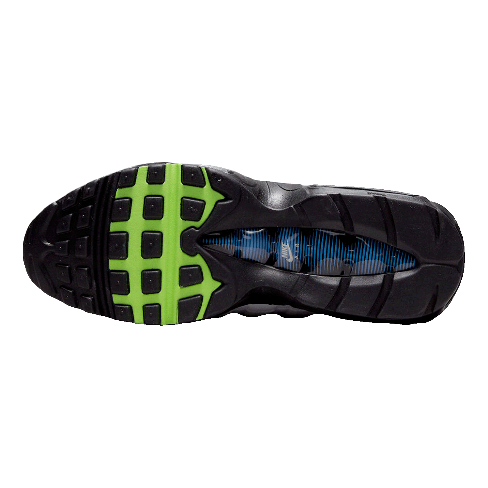 Nike Air Max 95 Black Game Royal Sohle