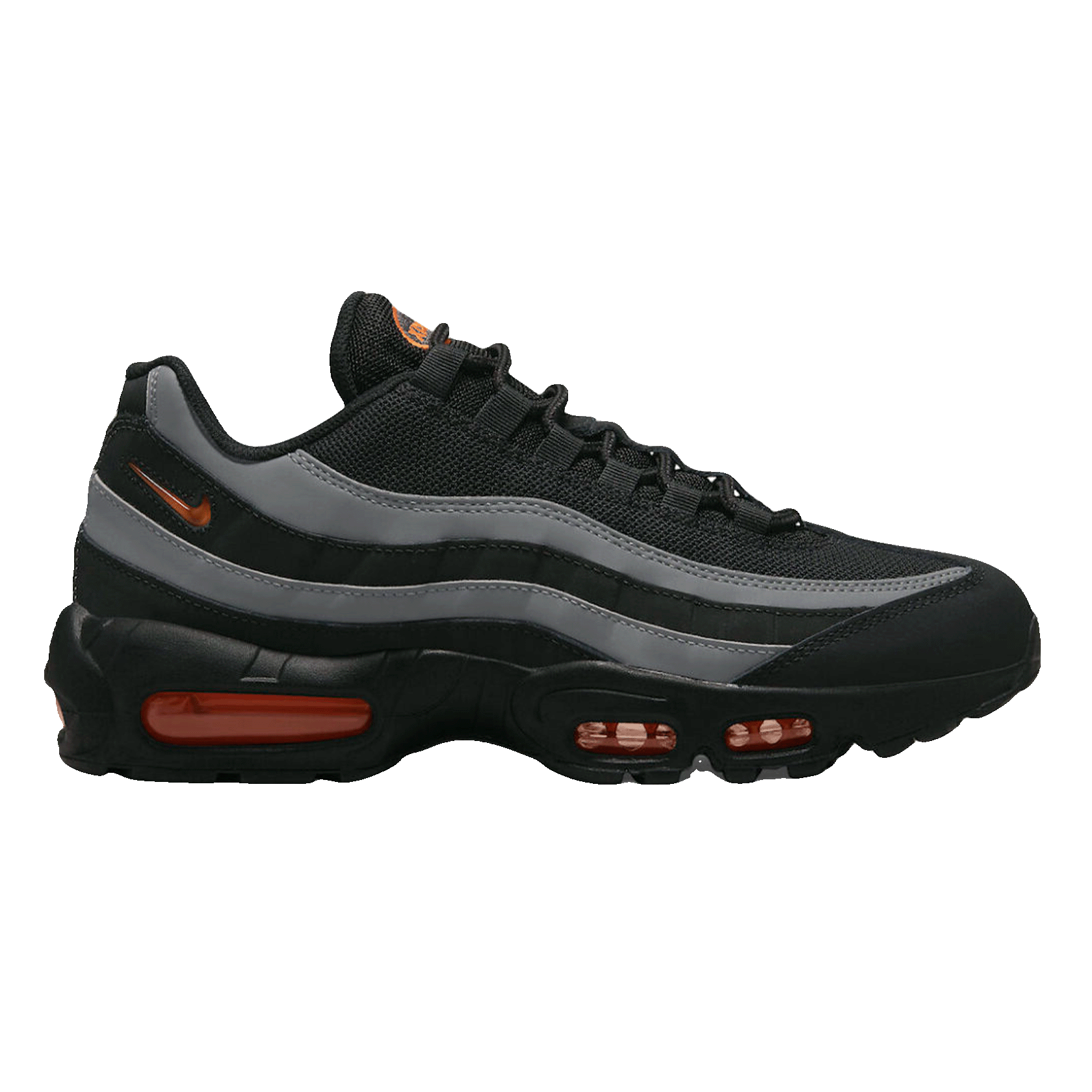 Nike Air Max 95 Black Grey Safety Orange