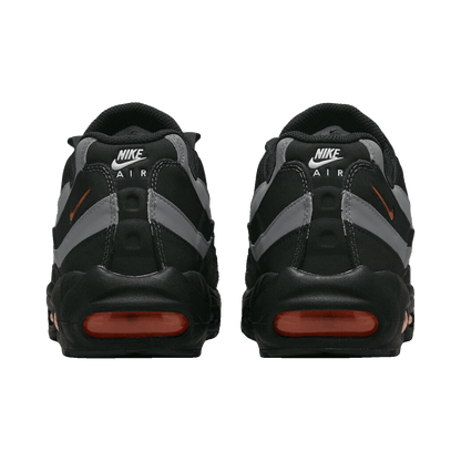 Nike Air Max 95 Black Grey Safety Orange Back