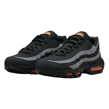Nike Air Max 95 Black Grey Safety Orange Side