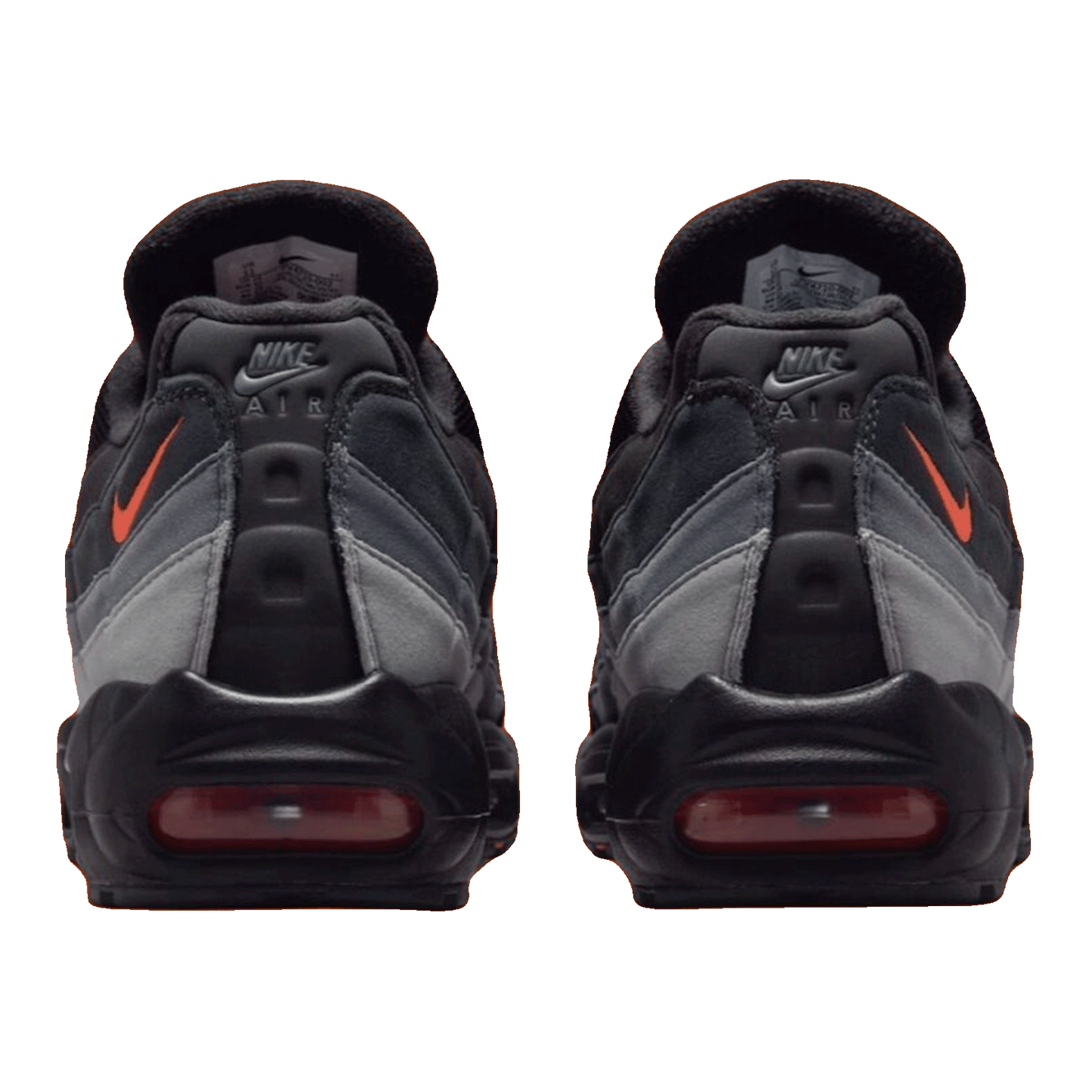 Nike Air Max 95 Black Hyper Crimson Back