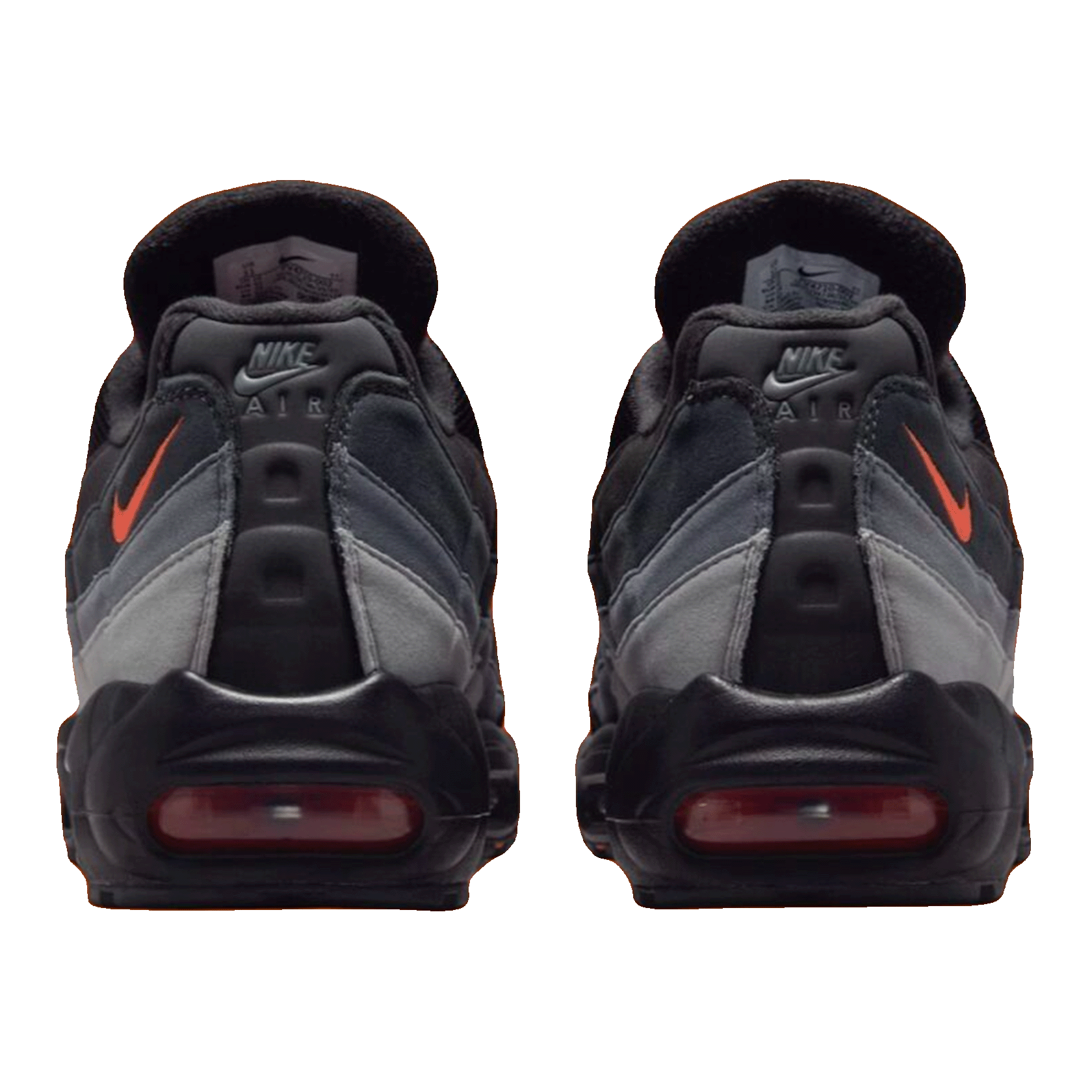 Nike Air Max 95 Black Hyper Crimson Back