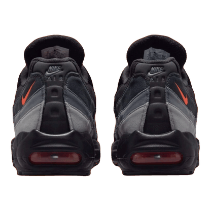 Nike Air Max 95 Black Hyper Crimson Back