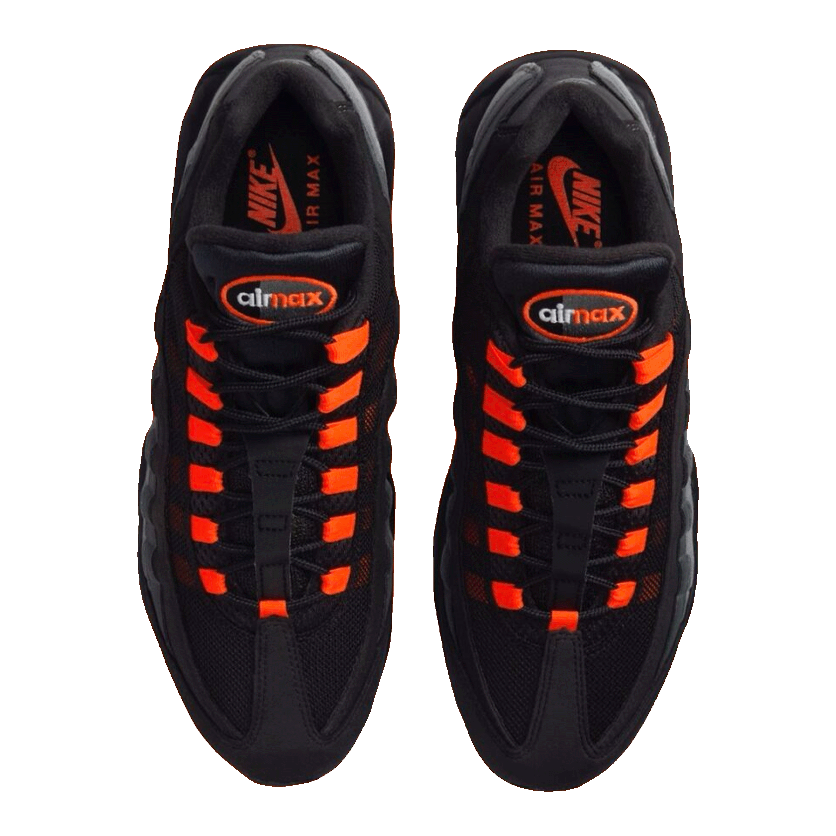 Nike Air Max 95 Black Hyper Crimson Oben