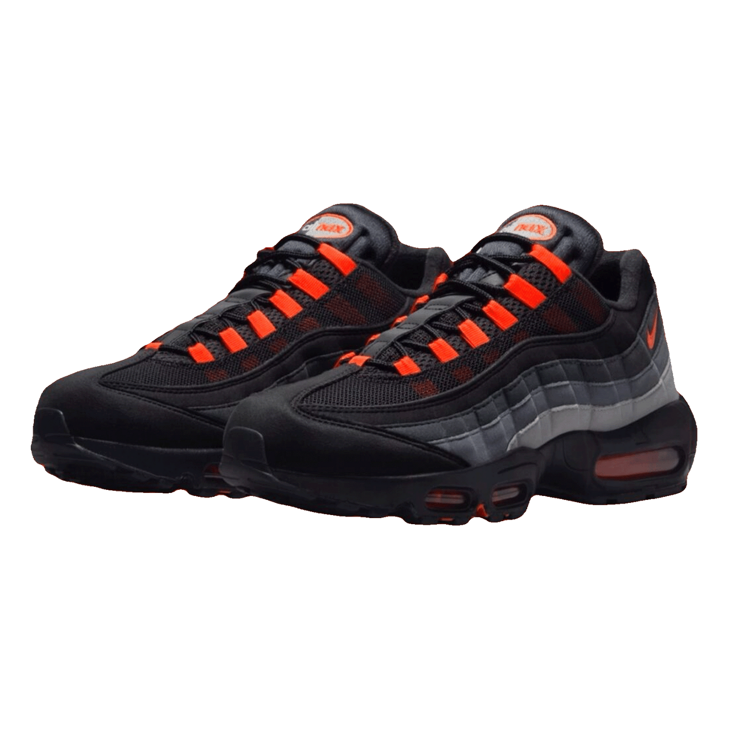 Nike Air Max 95 Black Hyper Crimson Side