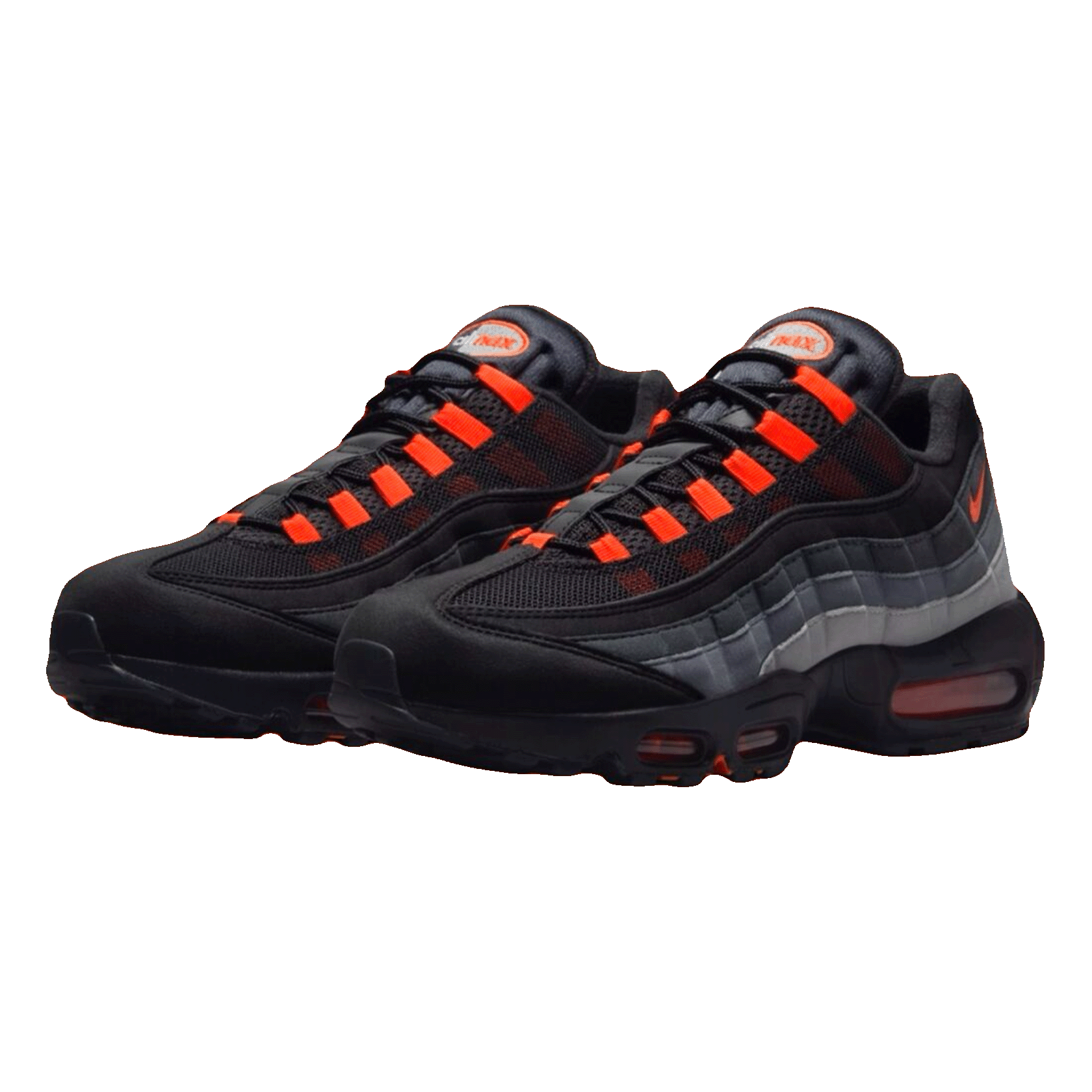Nike Air Max 95 Black Hyper Crimson Side