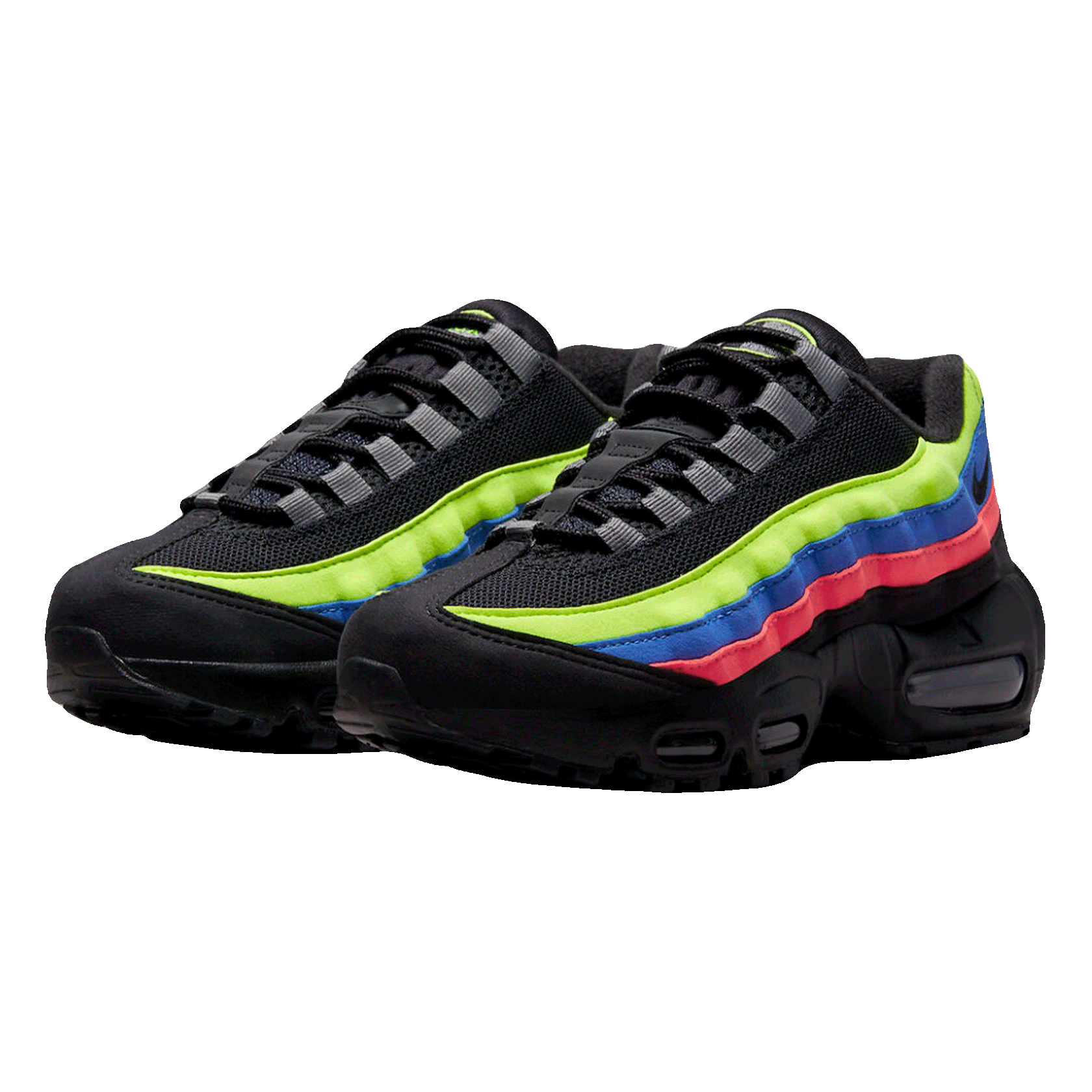 Nike Air Max 95 Black Neon (GS) Side