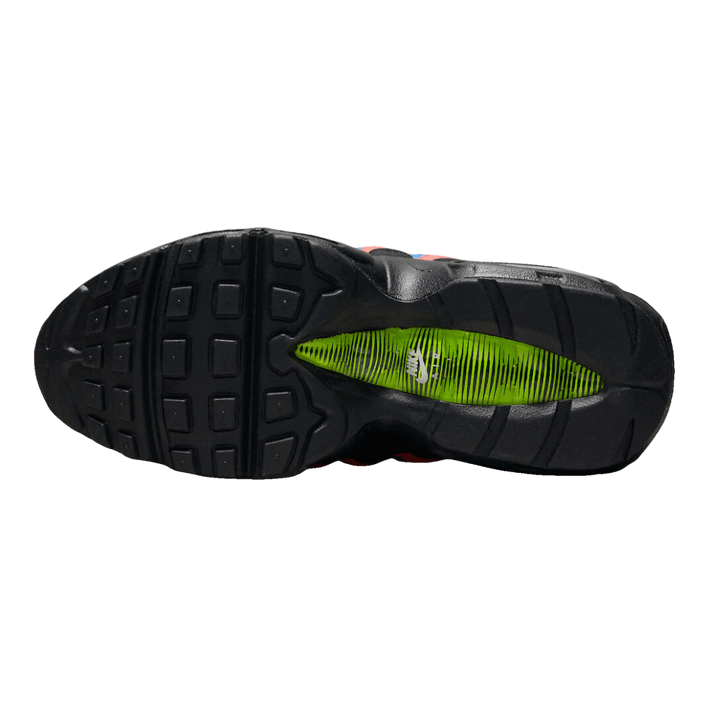 Nike Air Max 95 Black Neon (GS) Sohle