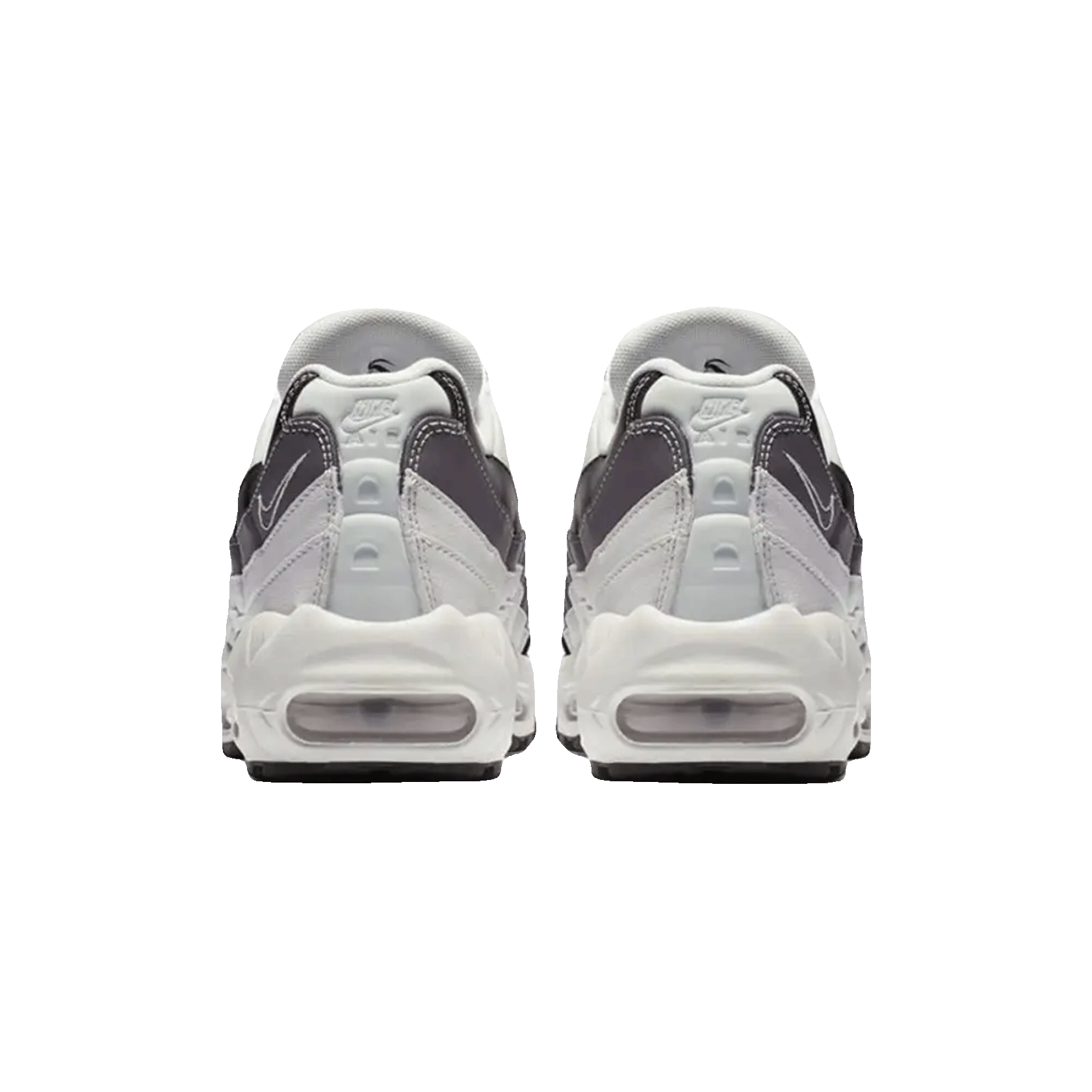 Nike Air Max 95 Black Platinum Tint Gunsmoke (W) Back