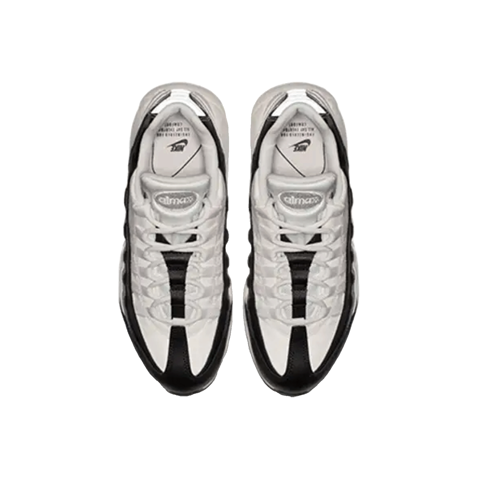 Nike Air Max 95 Black Platinum Tint Gunsmoke (W) Oben