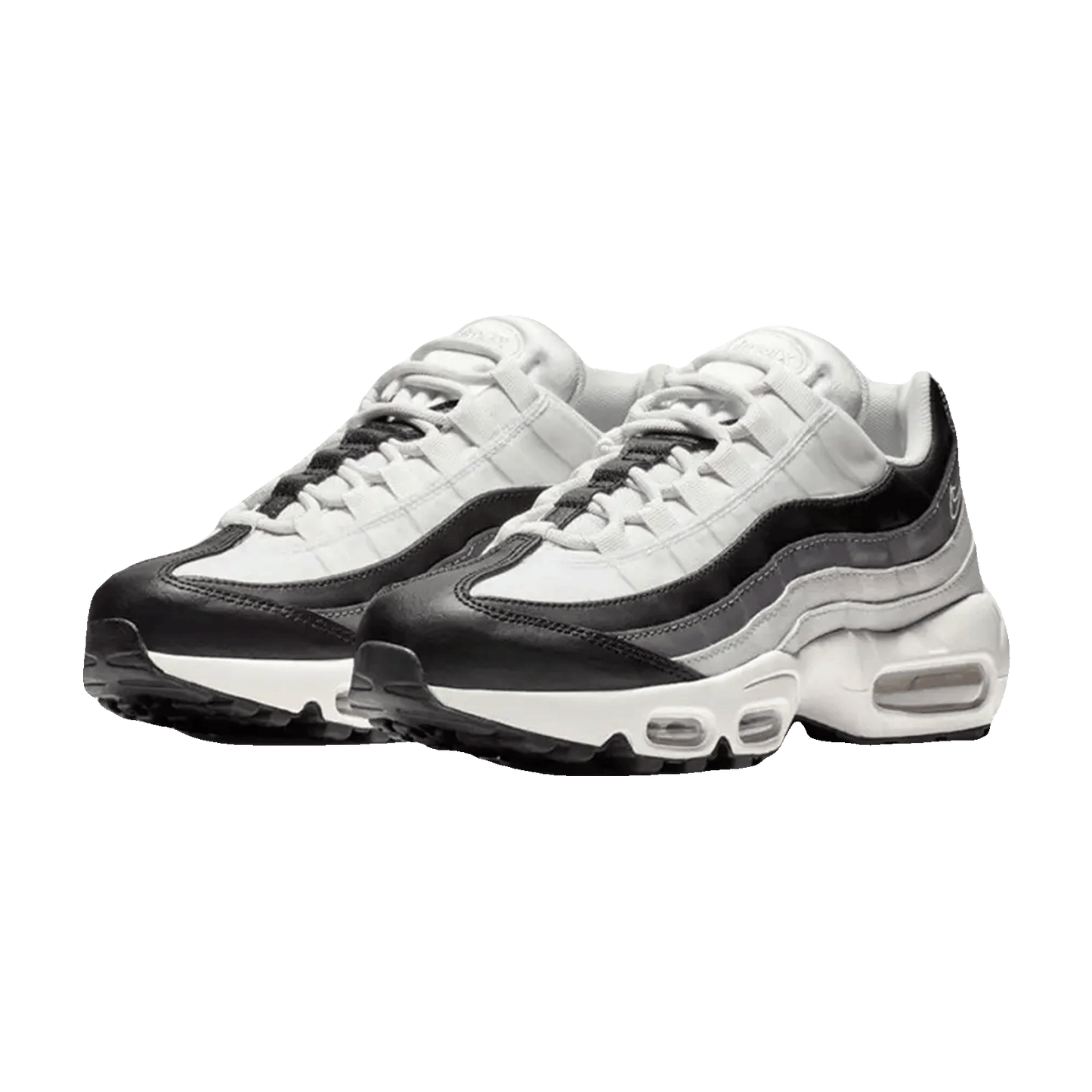 Nike Air Max 95 Black Platinum Tint Gunsmoke (W) Side