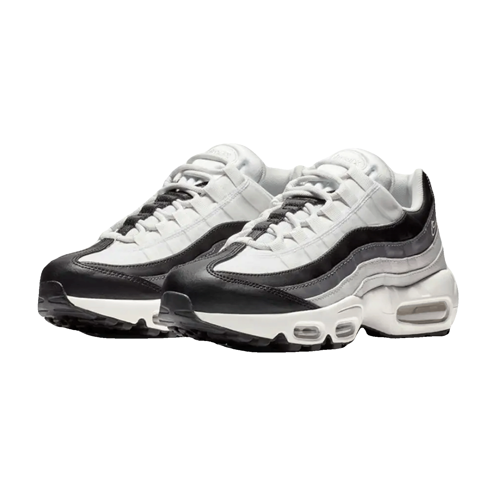 Nike Air Max 95 Black Platinum Tint Gunsmoke (W) Side