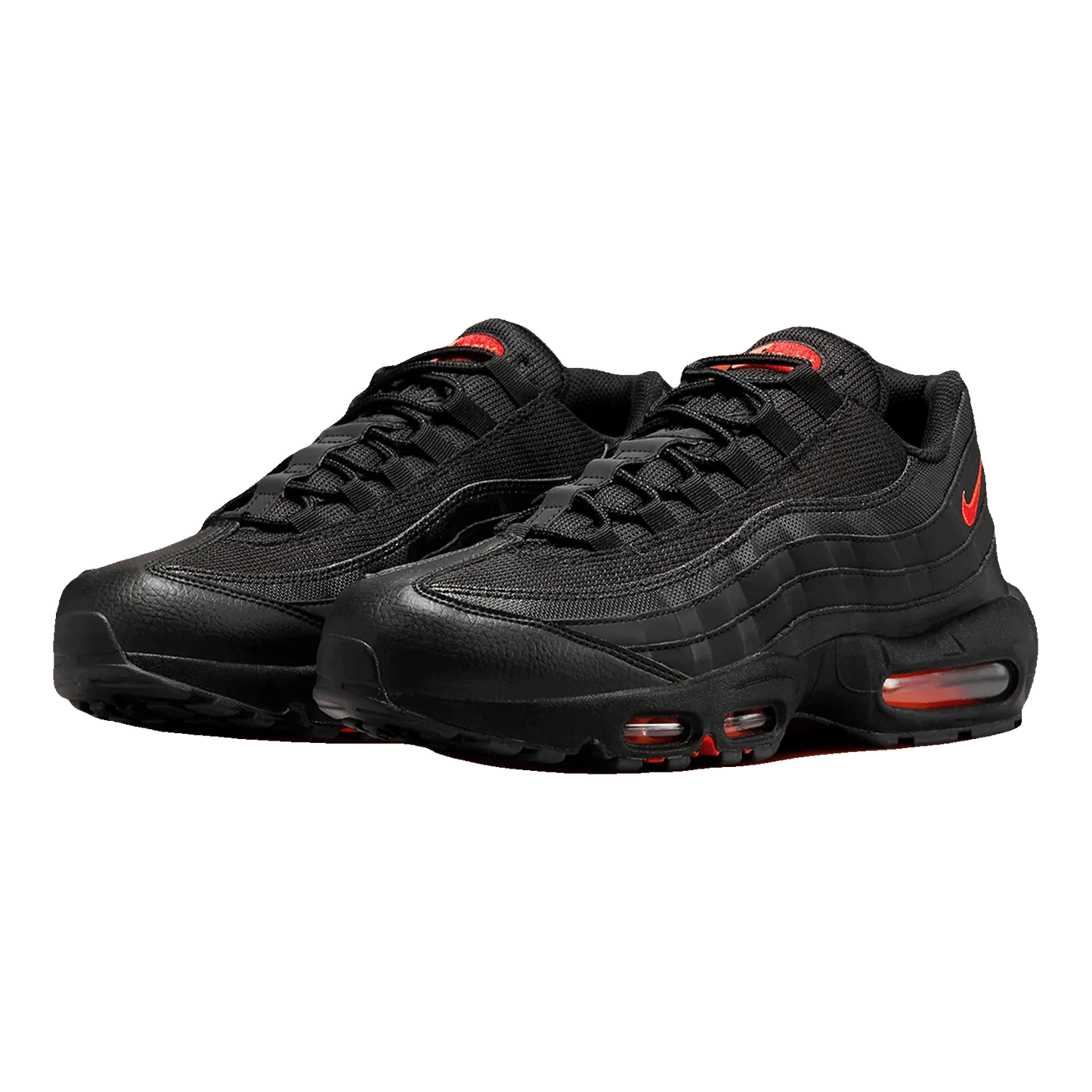 Nike Air Max 95 Black Red Orange Side