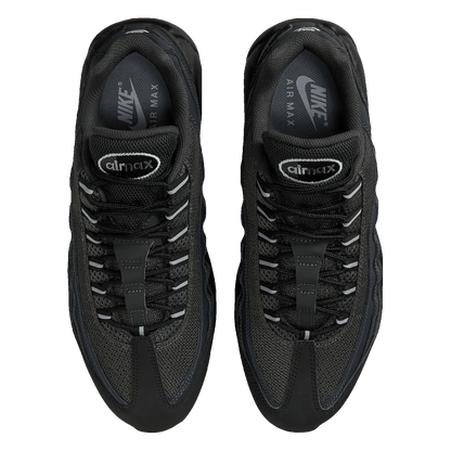 Nike Air Max 95 Black Silver Oben