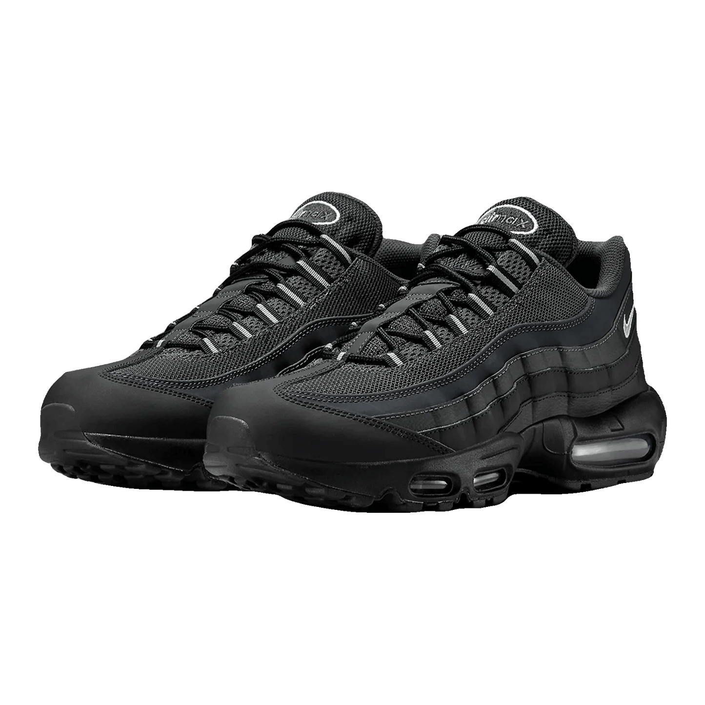 Nike Air Max 95 Black Silver Side