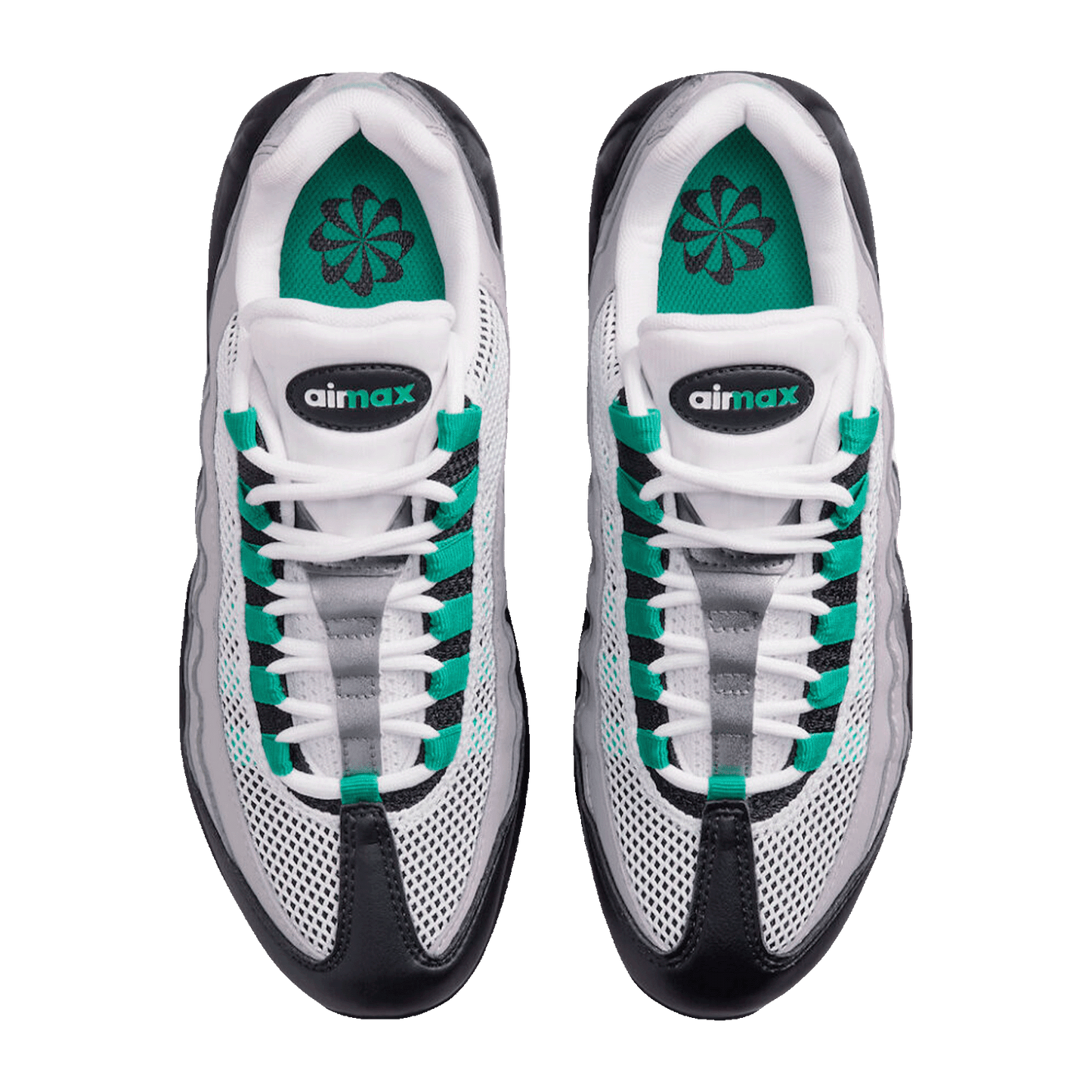Nike Air Max 95 Black Stadium Green (W) Oben