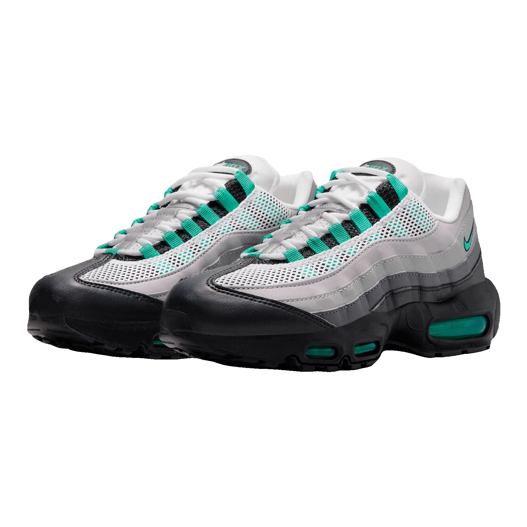 Nike Air Max 95 Black Stadium Green (W) Side