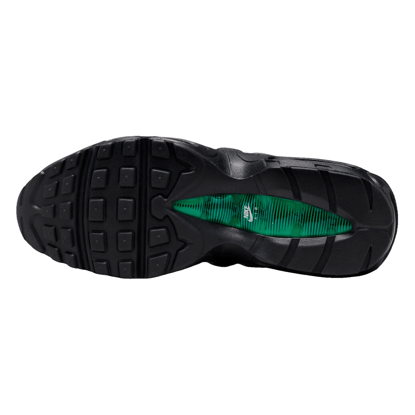 Nike Air Max 95 Black Stadium Green (W) Sohle