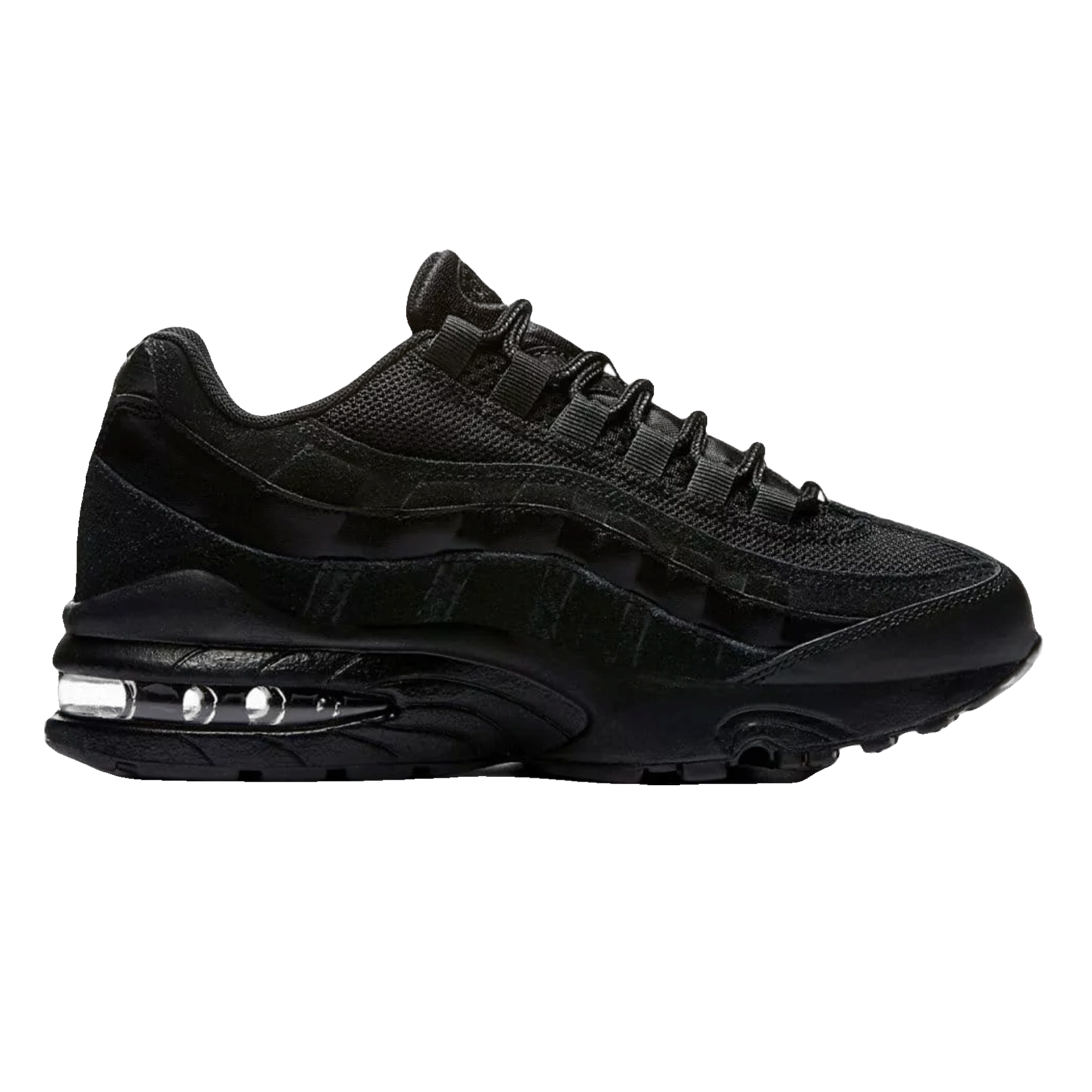 Nike Air Max 95 Black Suede (GS)