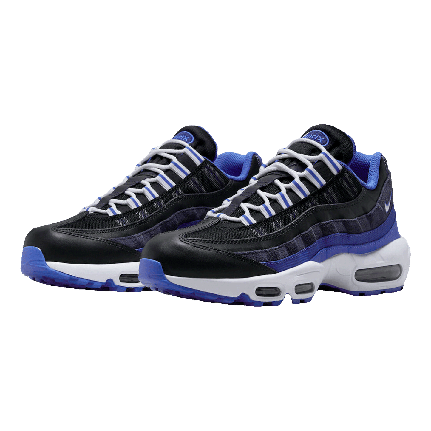Nike Air Max 95 Black Team Royal Side