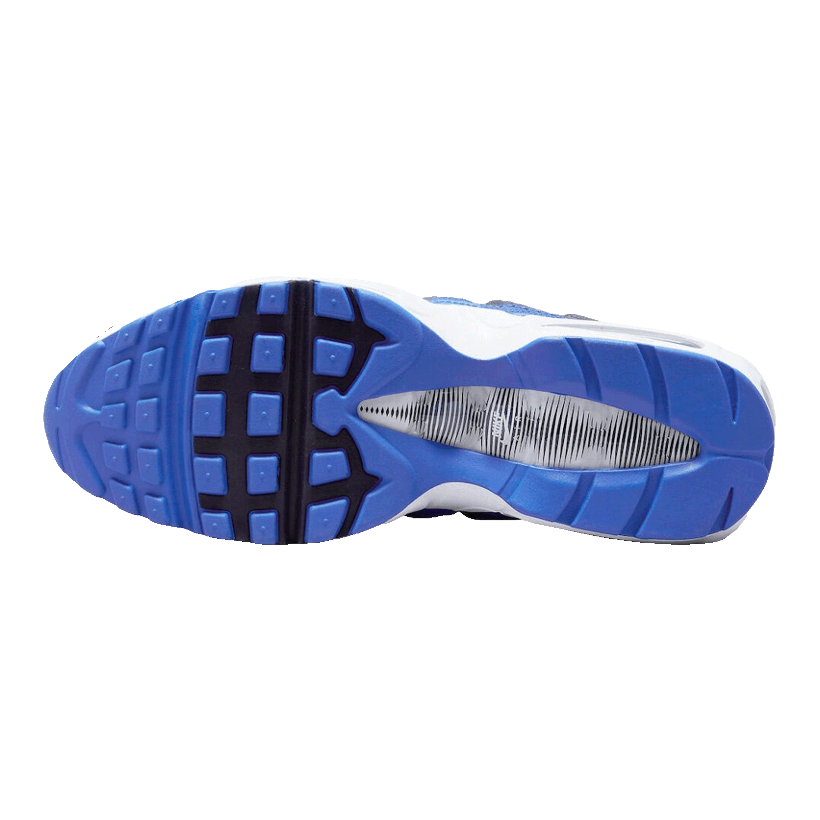 Nike Air Max 95 Black Team Royal Sohle