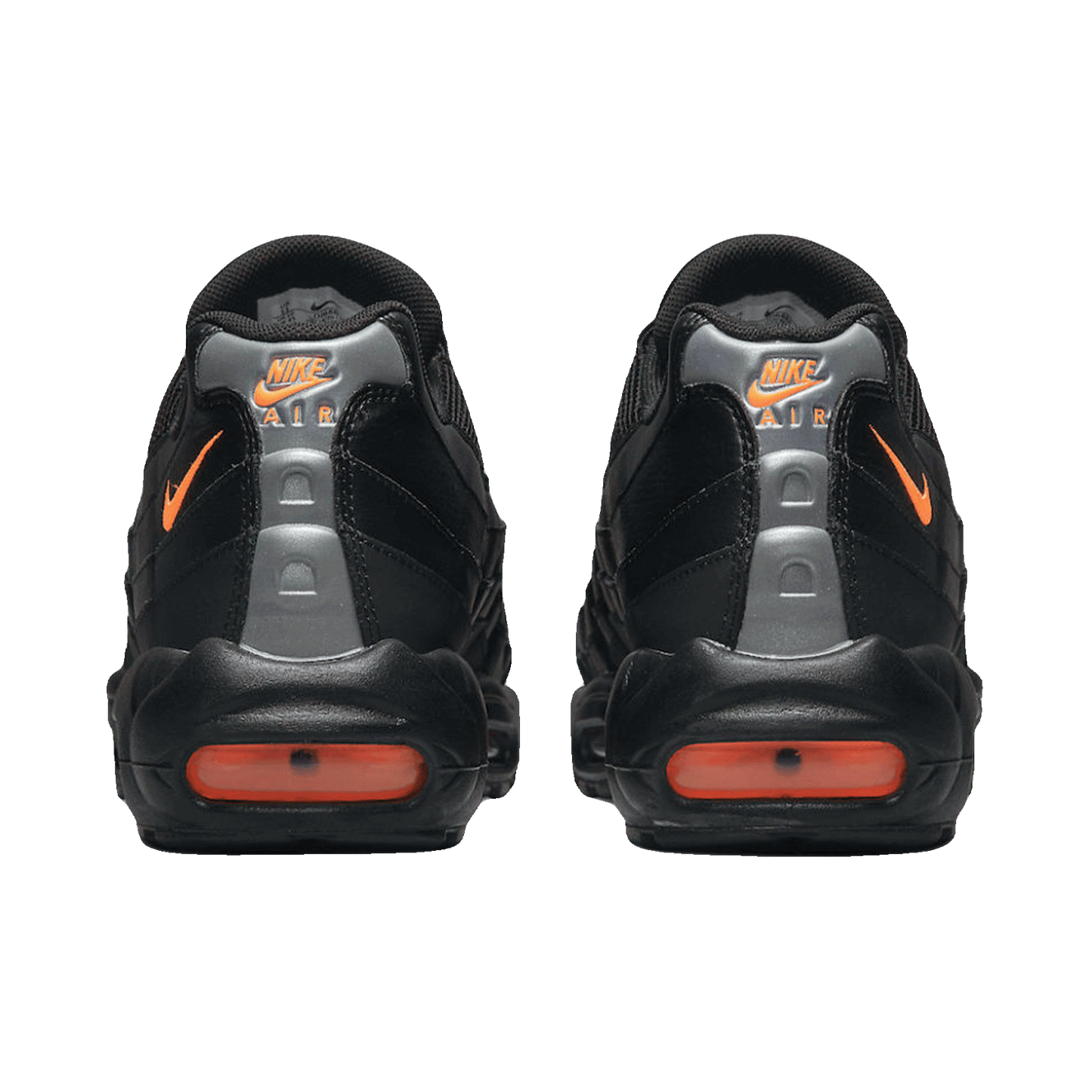 Nike Air Max 95 Black Total Orange Back