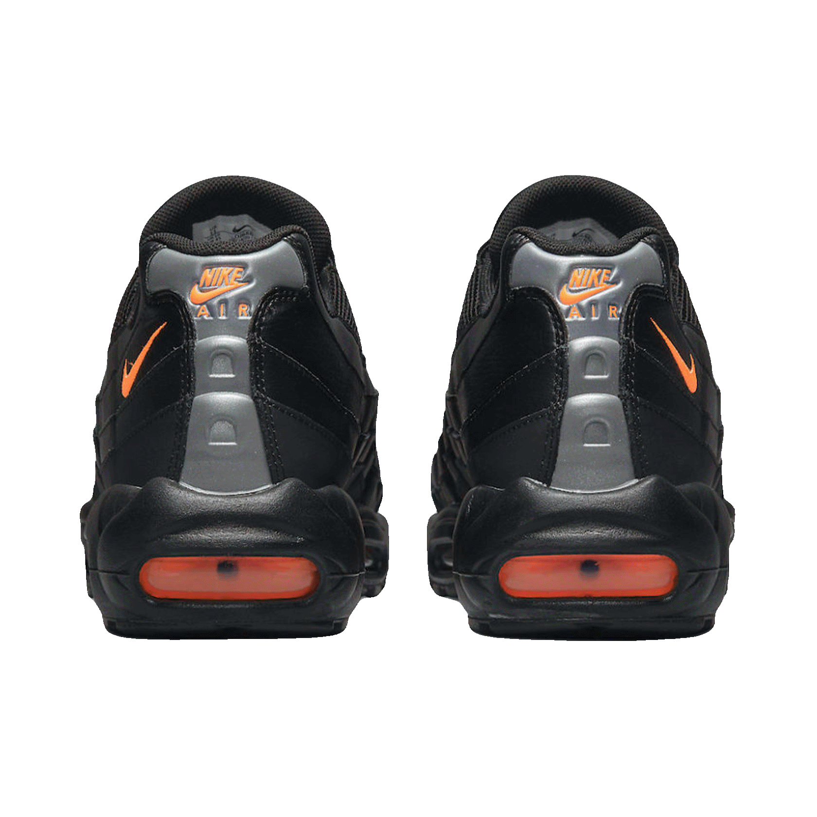 Nike Air Max 95 Black Total Orange Back