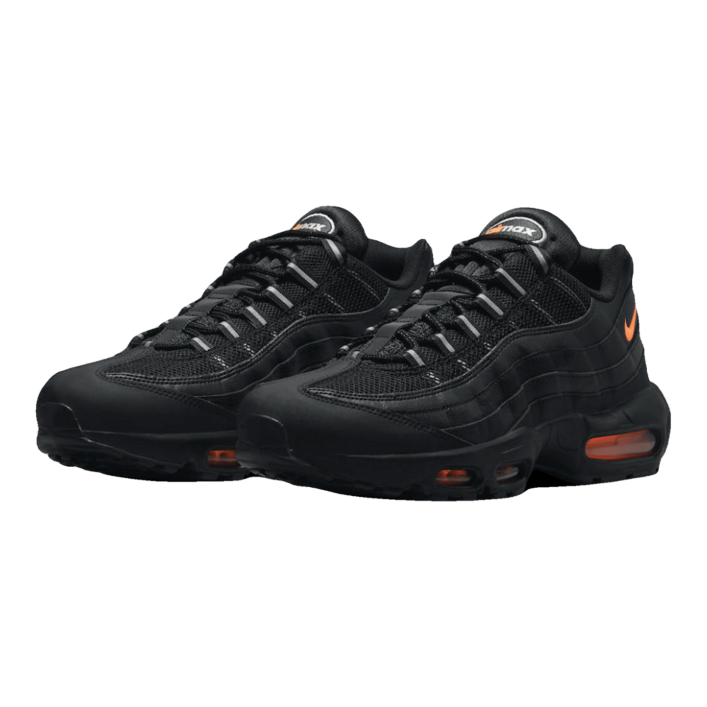 Nike Air Max 95 Black Total Orange Side