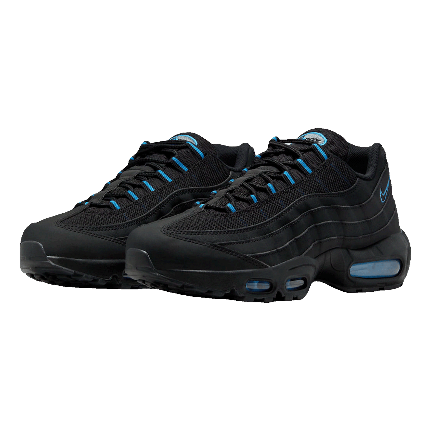 Nike Air Max 95 Black University Blue Side