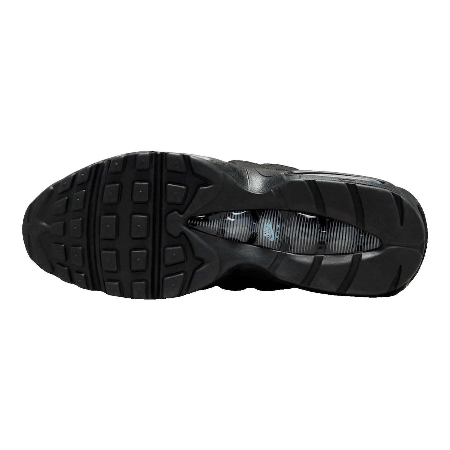 Nike Air Max 95 Black University Blue Sohle
