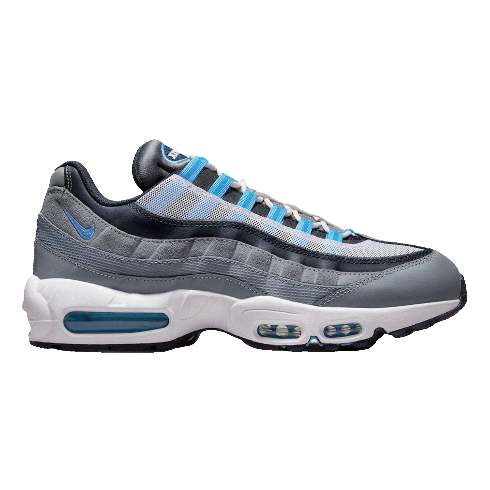 Nike Air Max 95 Cool Grey University Blue Dark Obsidian