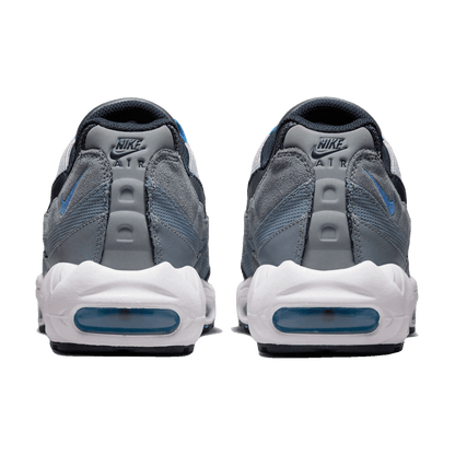 Nike Air Max 95 Cool Grey University Blue Dark Obsidian Back
