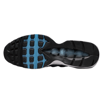 Nike Air Max 95 Cool Grey University Blue Dark Obsidian Sohle