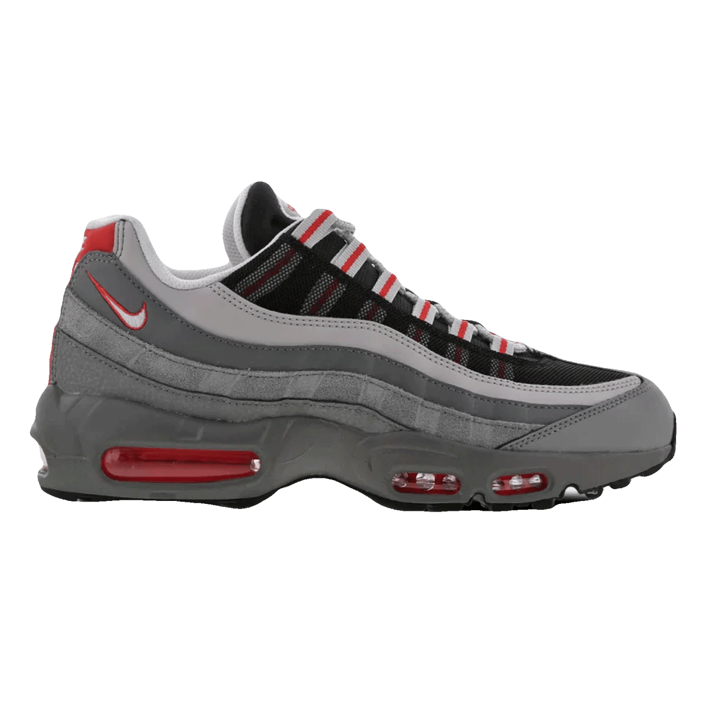 Nike Air Max 95 Essential Particle Grey Track Red