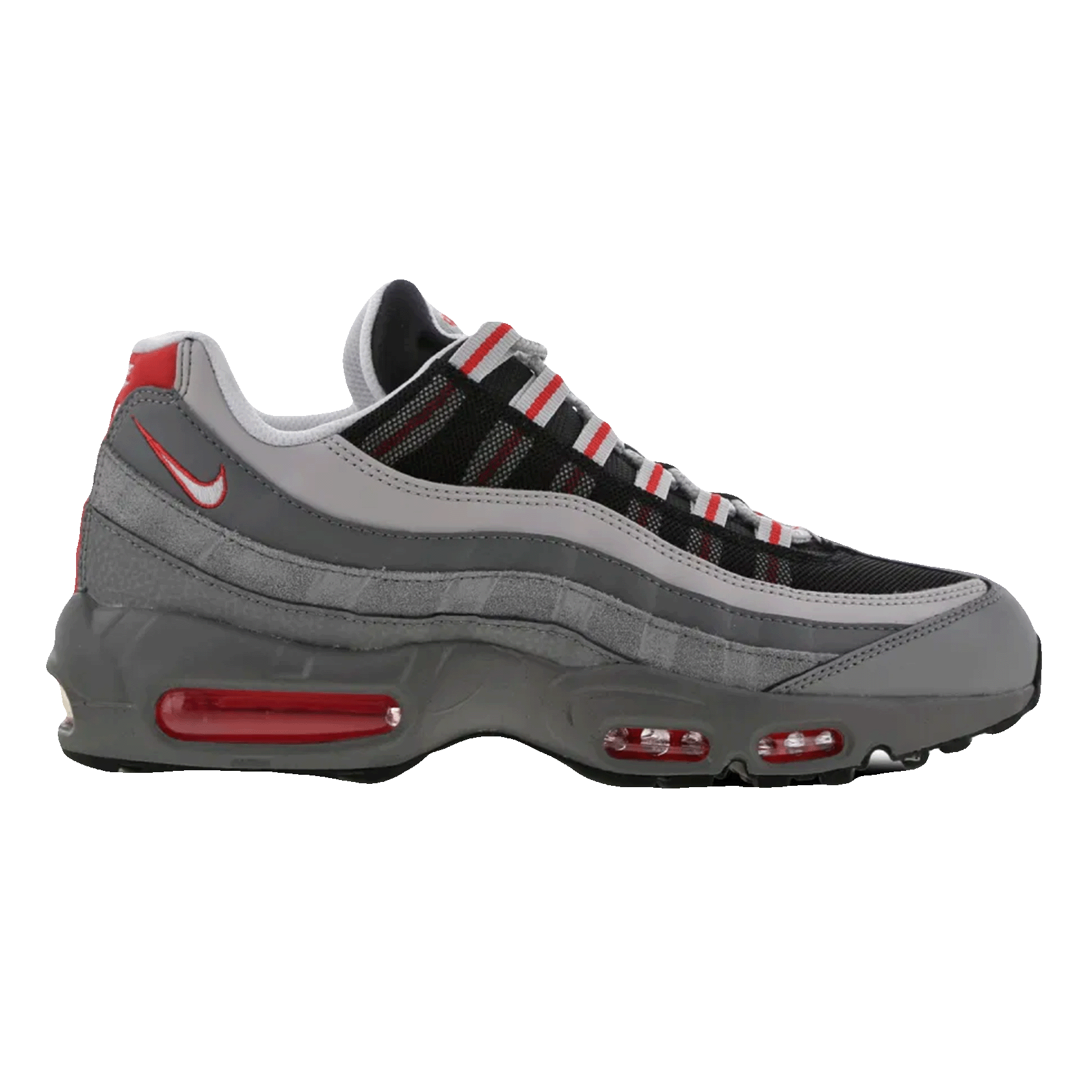 Nike Air Max 95 Essential Particle Grey Track Red