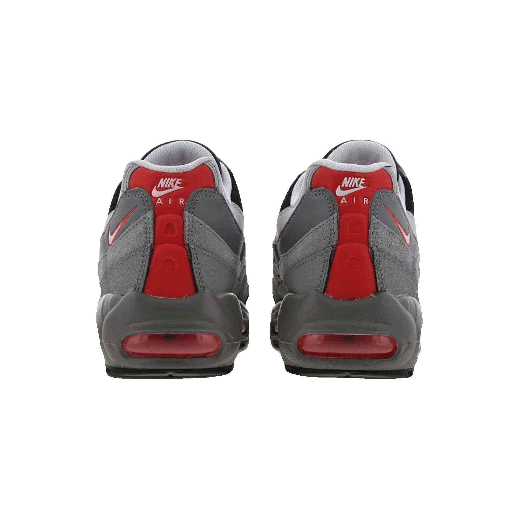 Nike Air Max 95 Essential Particle Grey Track Red Back
