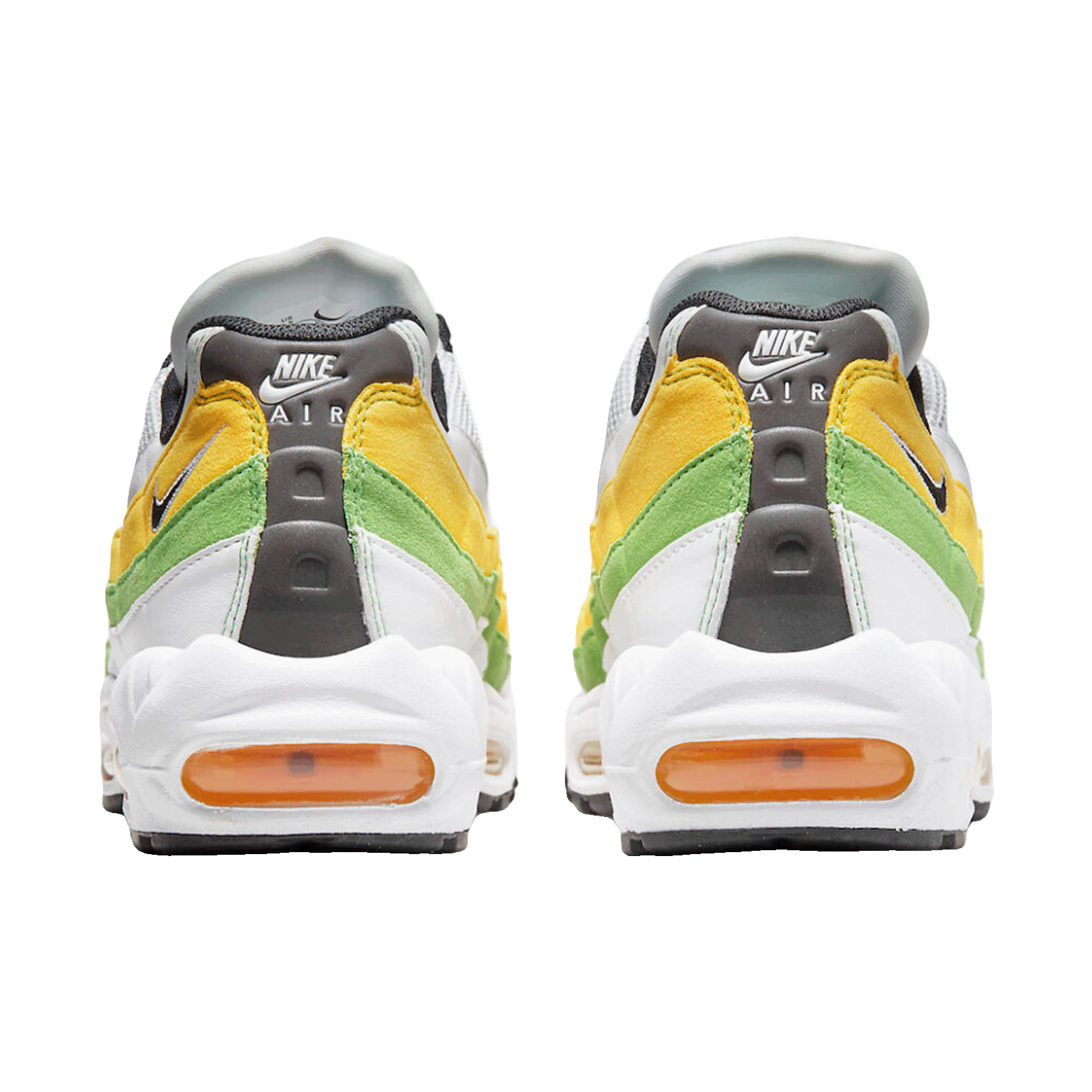 Nike Air Max 95 Essential White Green Apple Tour Yellow Back