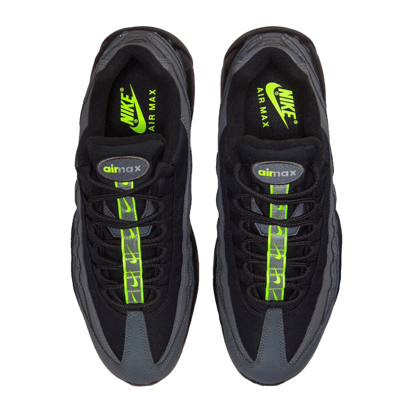 Nike Air Max 95 Grey Black Volt Oben
