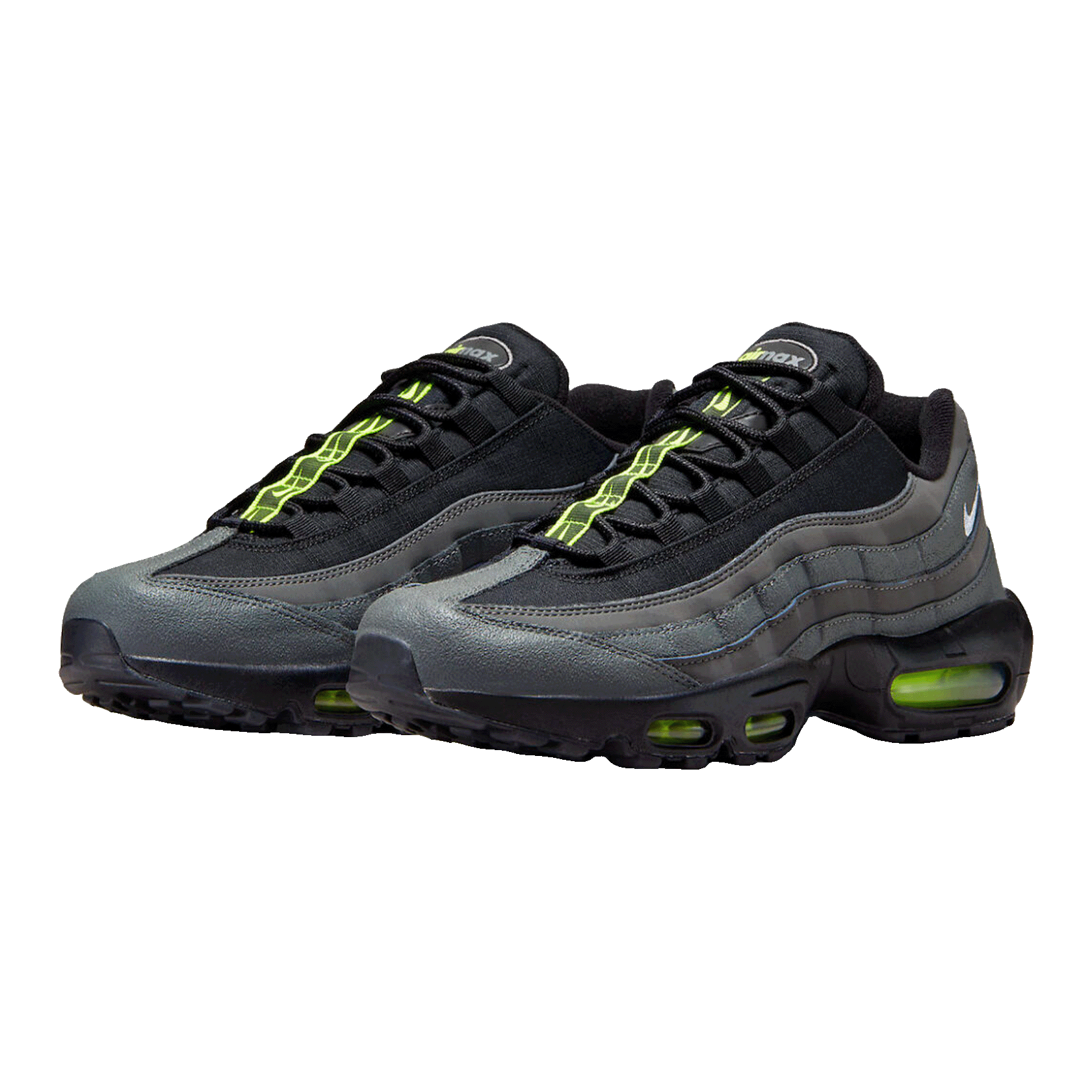 Nike Air Max 95 Grey Black Volt Side
