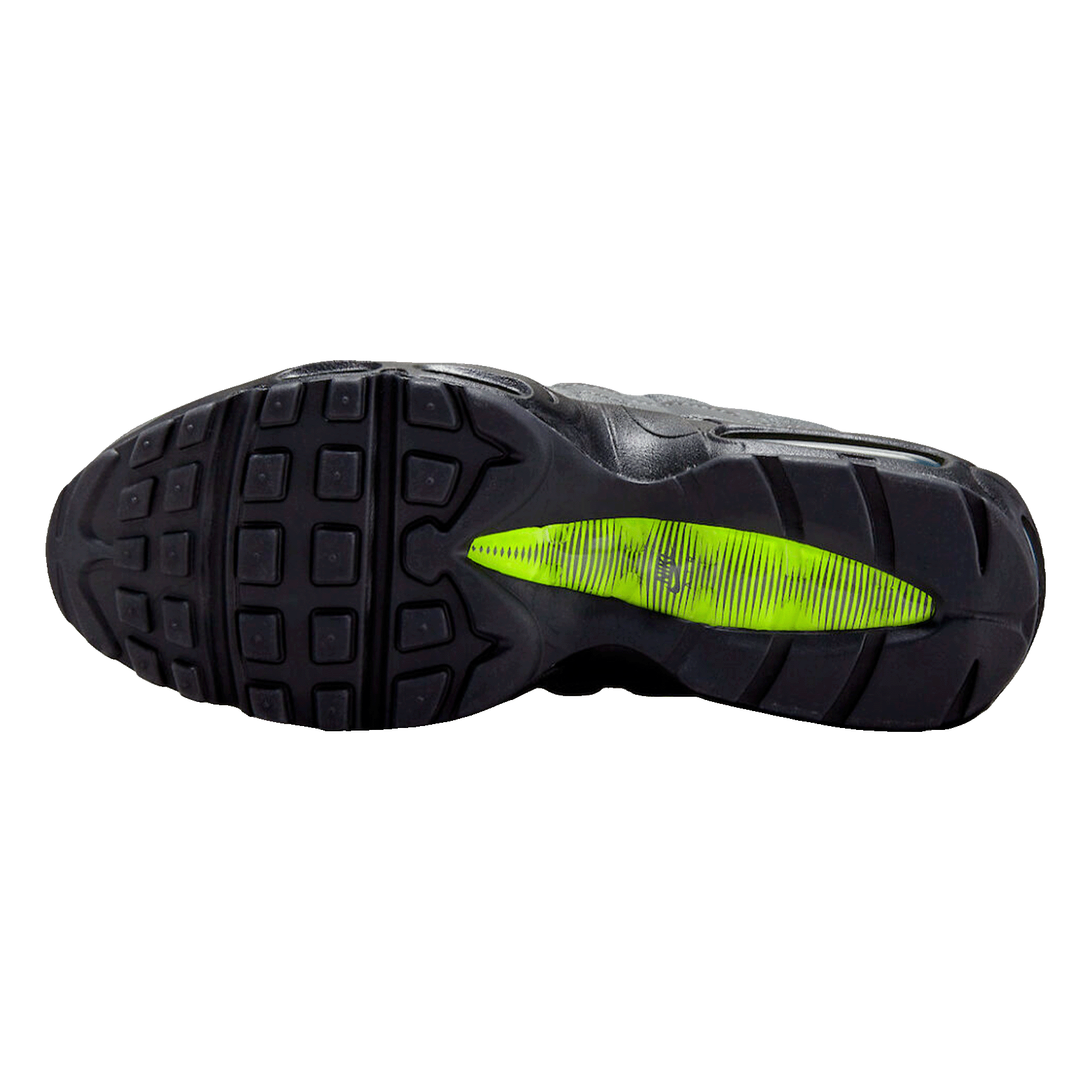 Nike Air Max 95 Grey Black Volt Sohle