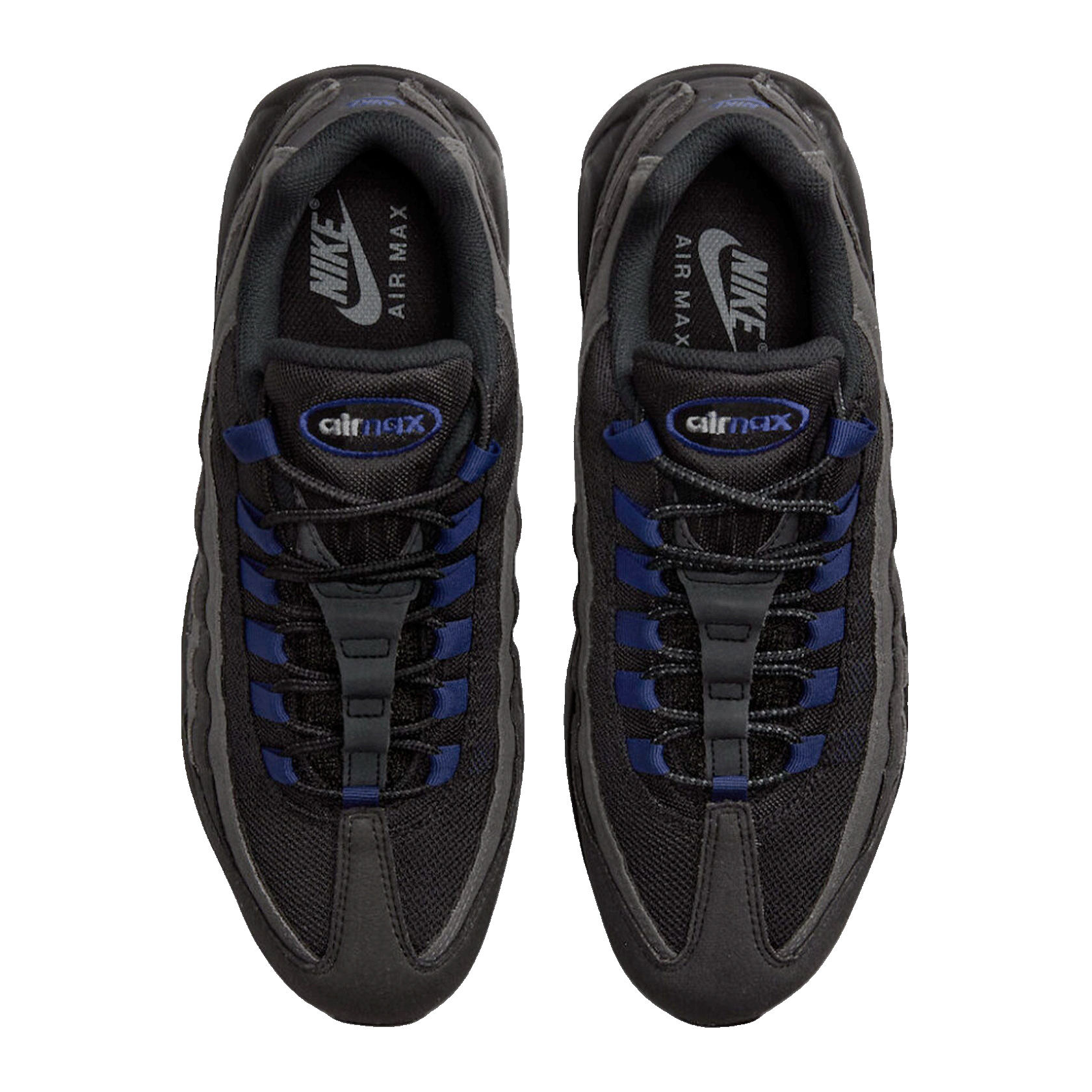 Nike Air Max 95 Jewel Black Deep Royal Oben