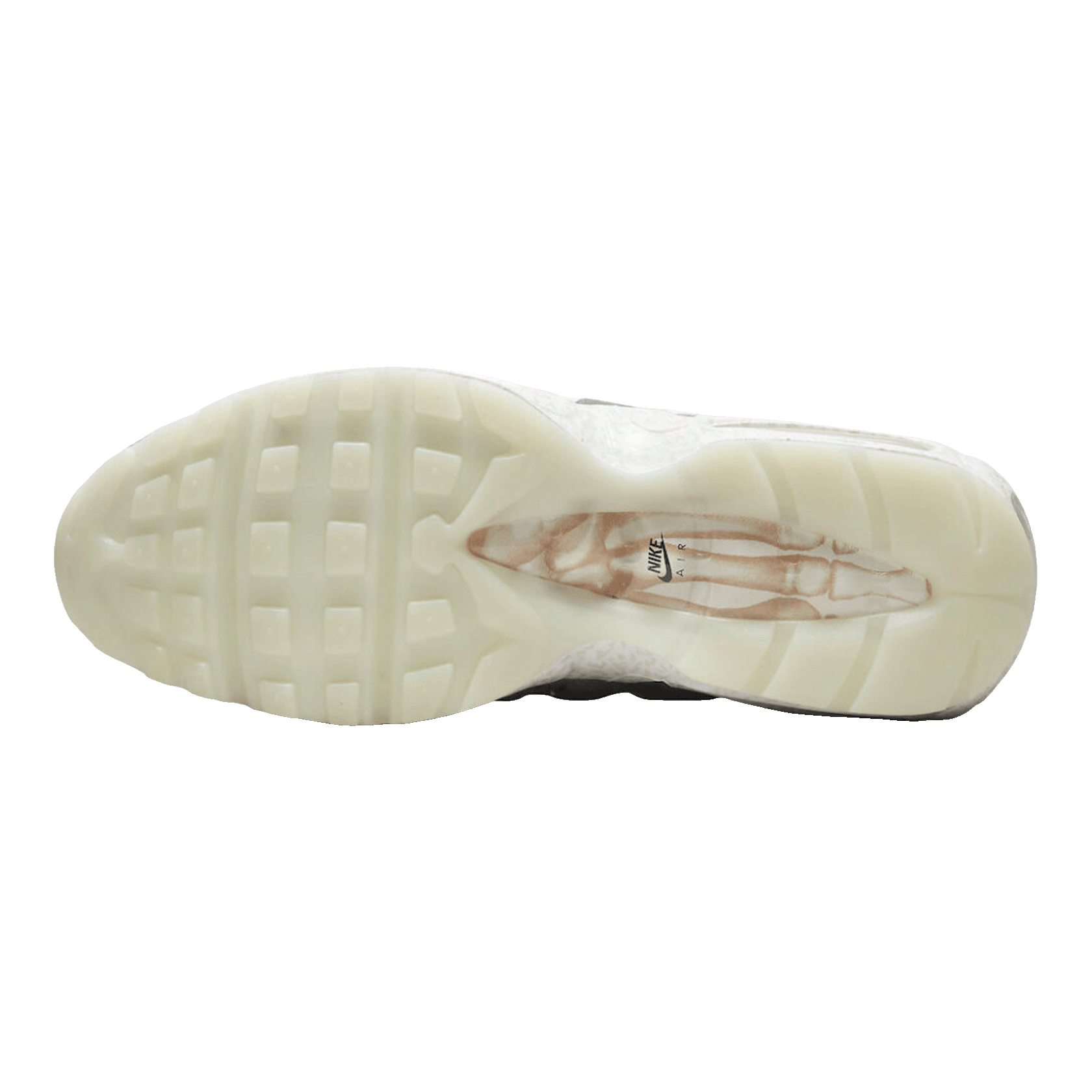 Nike Air Max 95 Light Bone GID Sohle