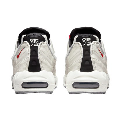Nike Air Max 95 Light Bone Habanero Red Back