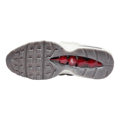 Nike Air Max 95 Light Bone Habanero Red Sohle