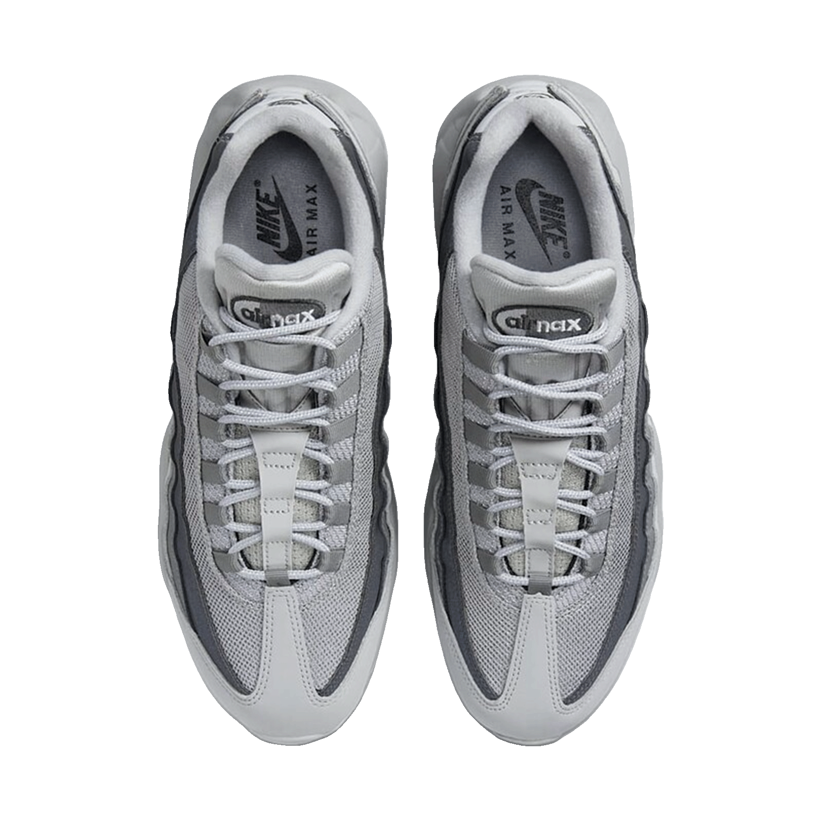 Nike Air Max 95 LIght Smoke Grey Anthracite Oben