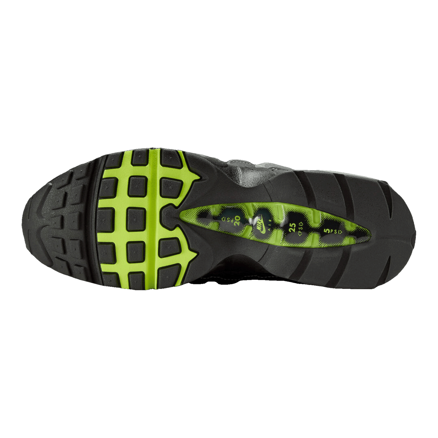 Nike Air Max 95 OG Big Bubble Neon (2025) Sohle