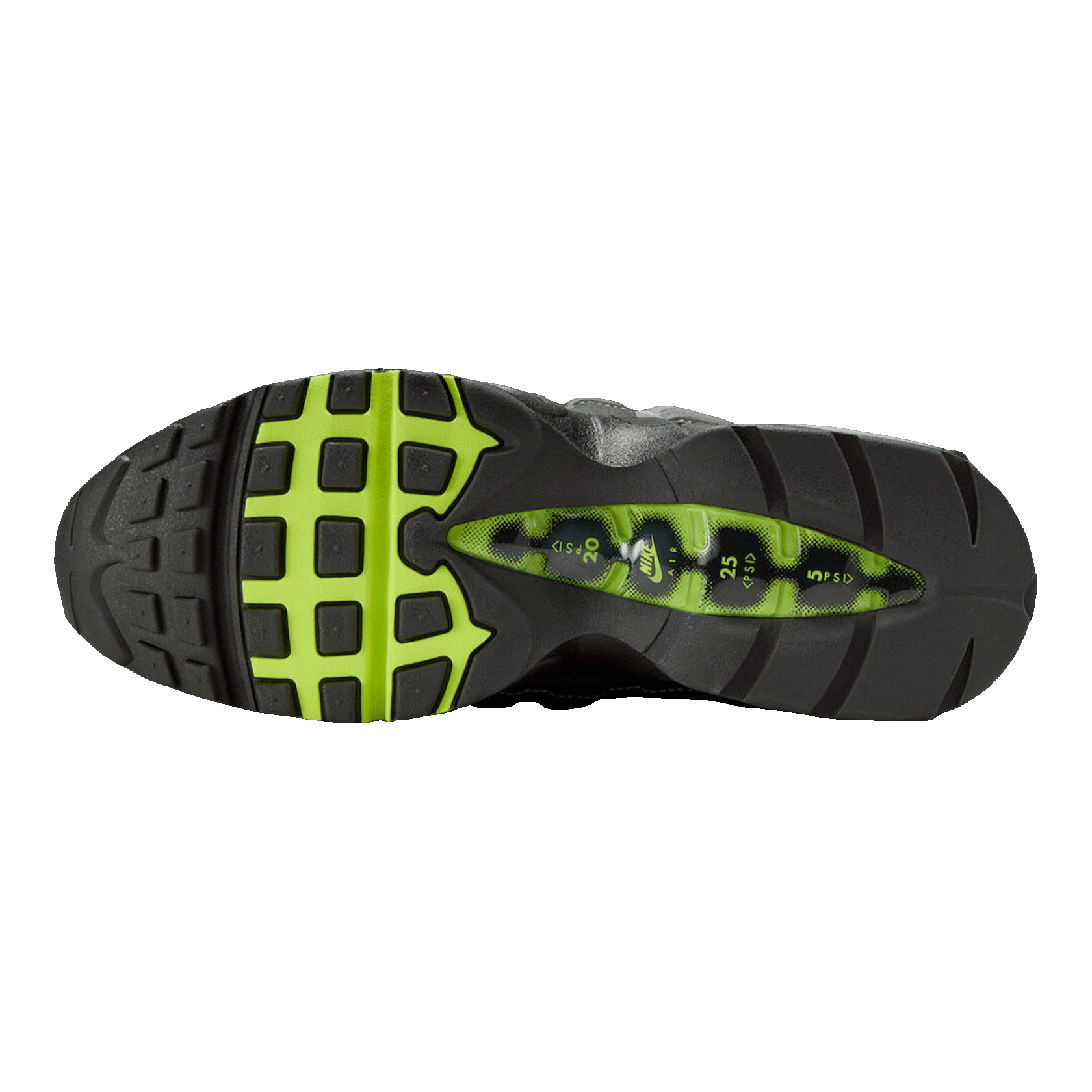 Nike Air Max 95 OG Big Bubble Neon (2025) Sohle