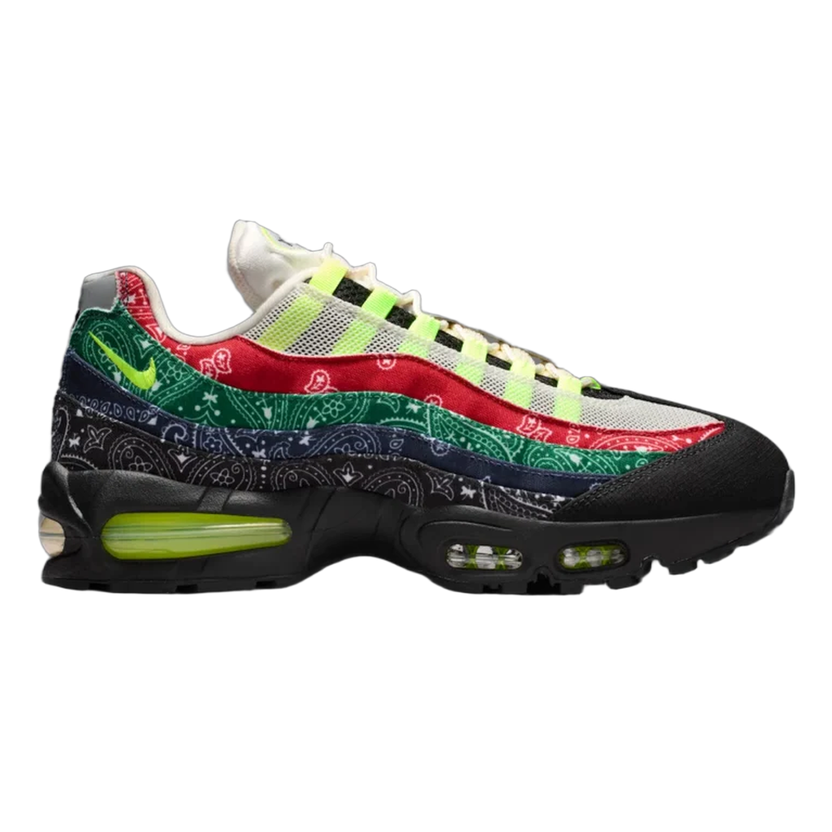 Nike Air Max 95 OG Big Bubble Neon Paisley Bandana IQ0620-100