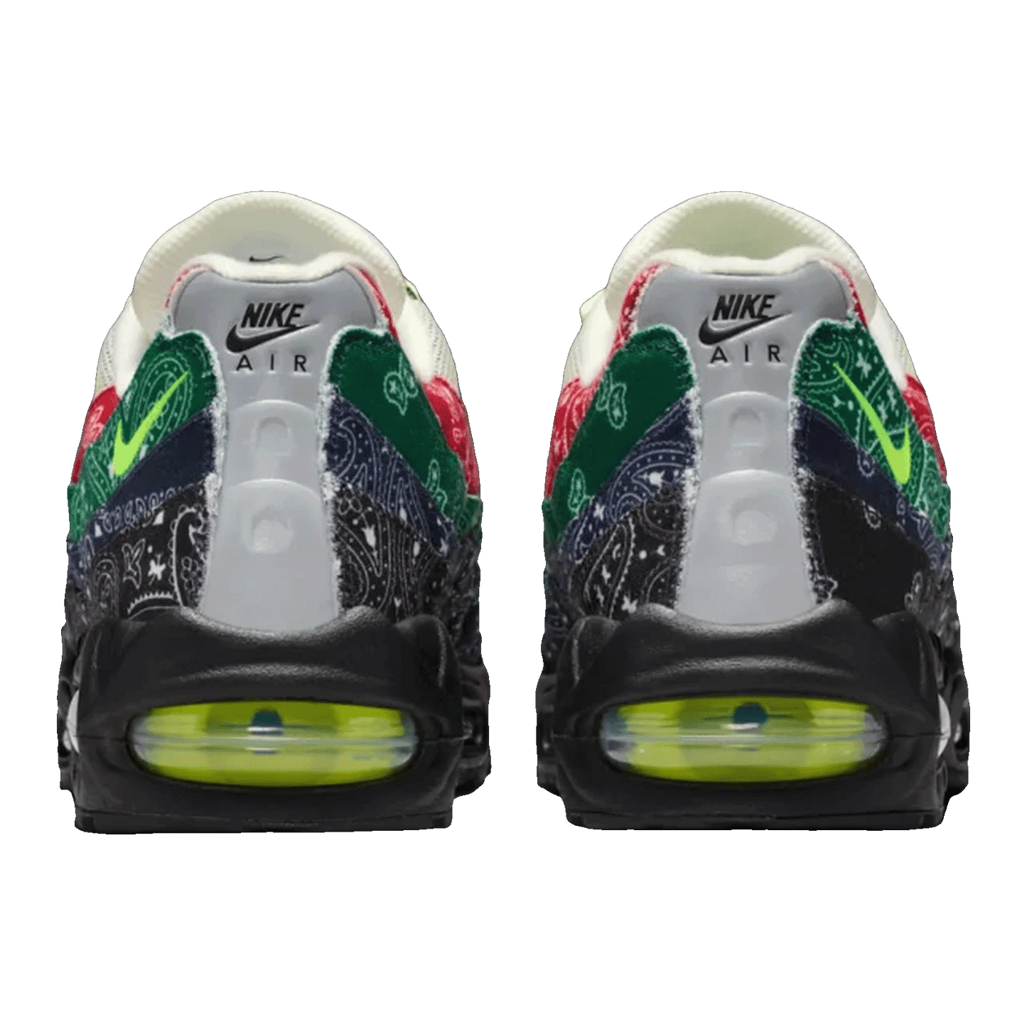 Nike Air Max 95 OG Big Bubble Neon Paisley Bandana Back IQ0620-100