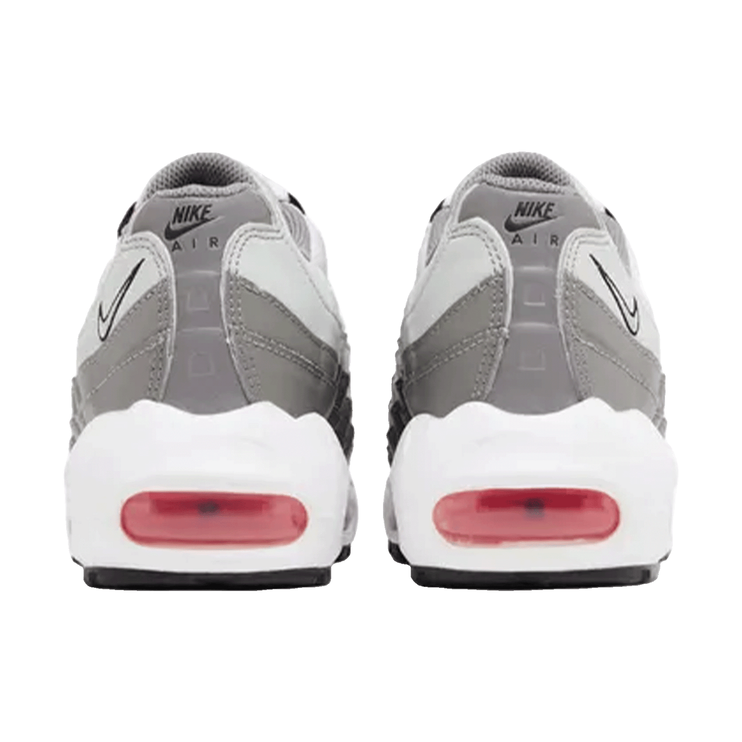 Nike Air Max 95 Recraft Flat Pewter Red (GS) Back